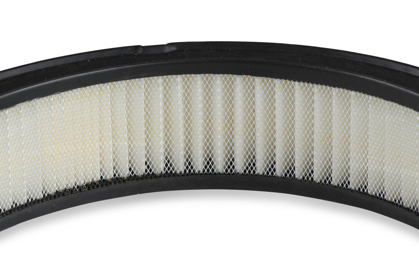 14 Chrome Round Air Cleaner Assembly, 14 Round Design W/paper Element, Triple Chrome Plated, Fits 4150 & 4160 Carburetors w/5.125 Diameter Neck Holley-5