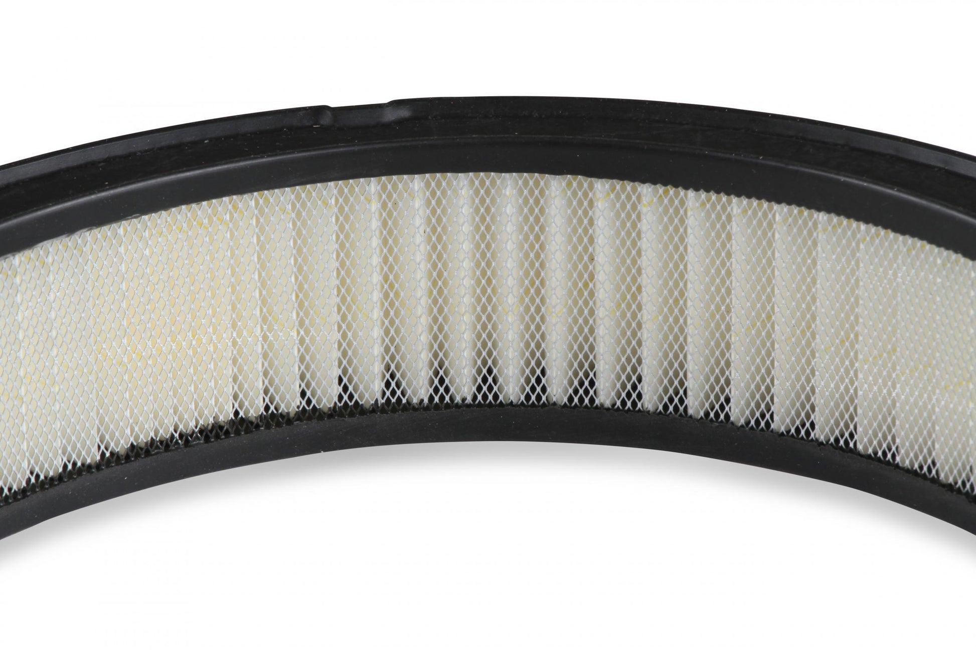 14 Chrome Round Air Cleaner Assembly, 14 Round Design W/paper Element, Triple Chrome Plated, Fits 4150 & 4160 Carburetors w/5.125 Diameter Neck Holley-5