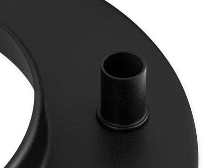 Flat Base Air Cleaner 10 Black Round 10 Flat Base Air Cleaner Assembly, Fits Carburetors w/5.125 Diameter Neck Holley-3