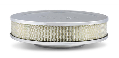 10 Chrome Round Air Cleaner Chrome Round 10 Air Cleaner Assembly, Fits Carburetors w/5.125 Diameter Neck Holley-1