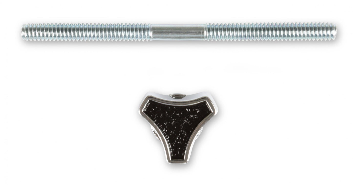 10 Chrome Round Air Cleaner Chrome Round 10 Air Cleaner Assembly, Fits Carburetors w/5.125 Diameter Neck Holley-5