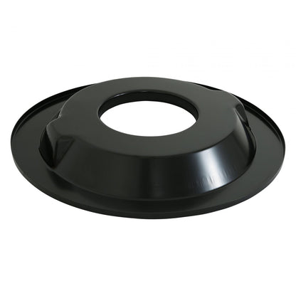 Finned Vintage Style Air Cleaner 14 Diameter X 3 Tall Round 4150 & 4160 Carburetors w/5.125 Diameter Neck Black Finned Air Cleaner Assembly Premium Element Die-Cast Aluminum Holley-5