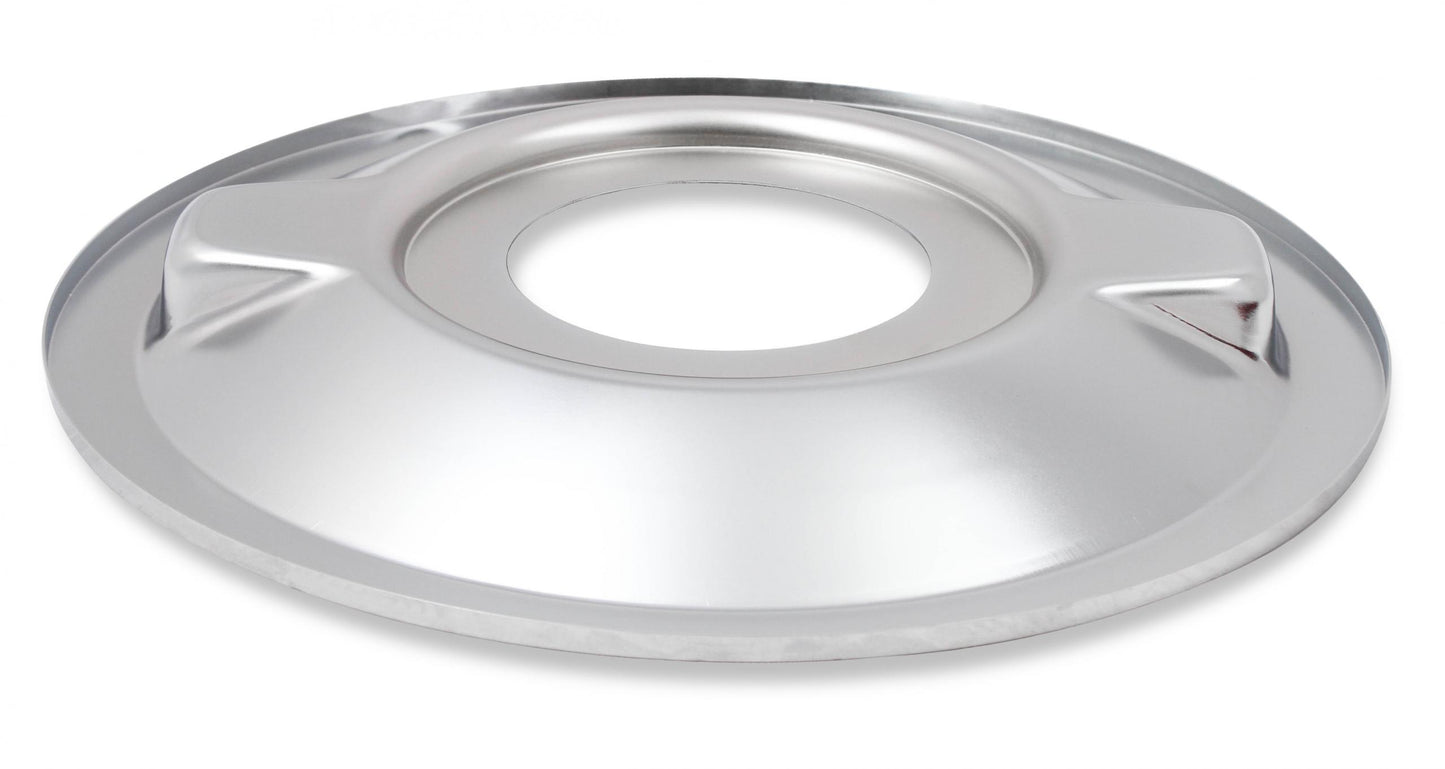 4150 Drop Base Air Cleaner Chrome w/4 Red Washable Gauze Filter 16 X 4 Chrome Drop-Base Air Cleaner for 4150 Series Carburetors with 5-1/8 Diameter Neck Holley-2