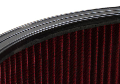 4500 Drop Base Air Cleaner Chrome w/6 Red Washable Gauze Filter 16 X 6 Chrome Drop-Base Air Cleaner for 4500 Series Carburetors with 7-1/4 Diameter Neck Holley-4
