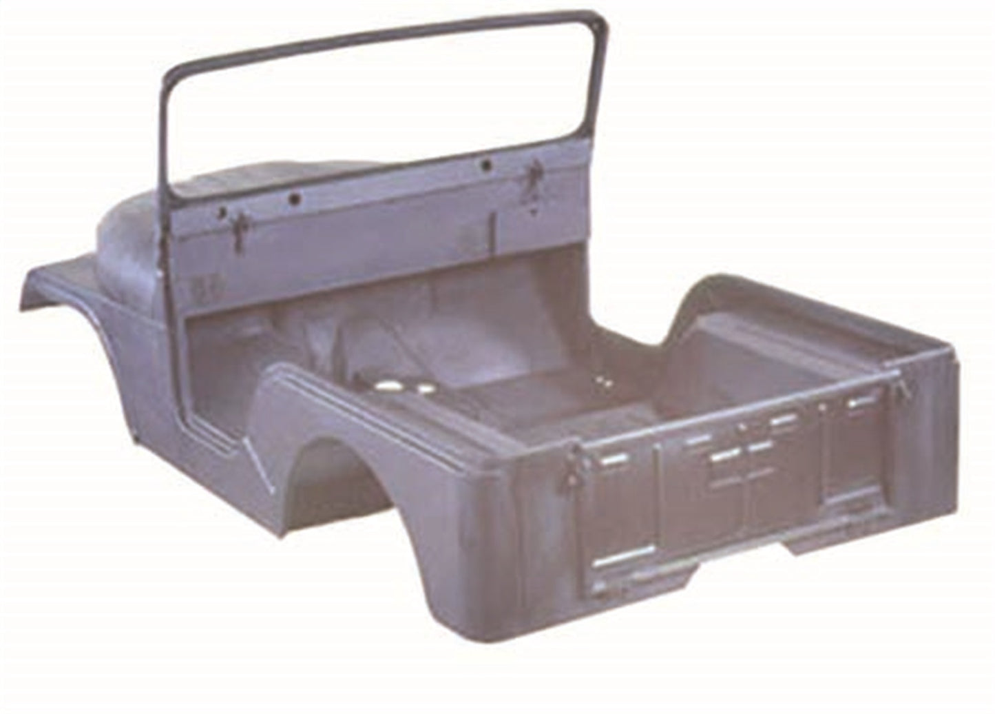 Steel Body Kit Includes Body Tub/Hood/Fenders/Windshield Frame/Tailgate Replaces OE 680637KA OMIX