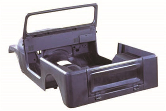 Steel Body Kit1976-1986 Jeep CJ7 Includes Body Tub/Hood/Fenders/Windshield Frame/Tailgate Replaces OE 5464362K OMIX