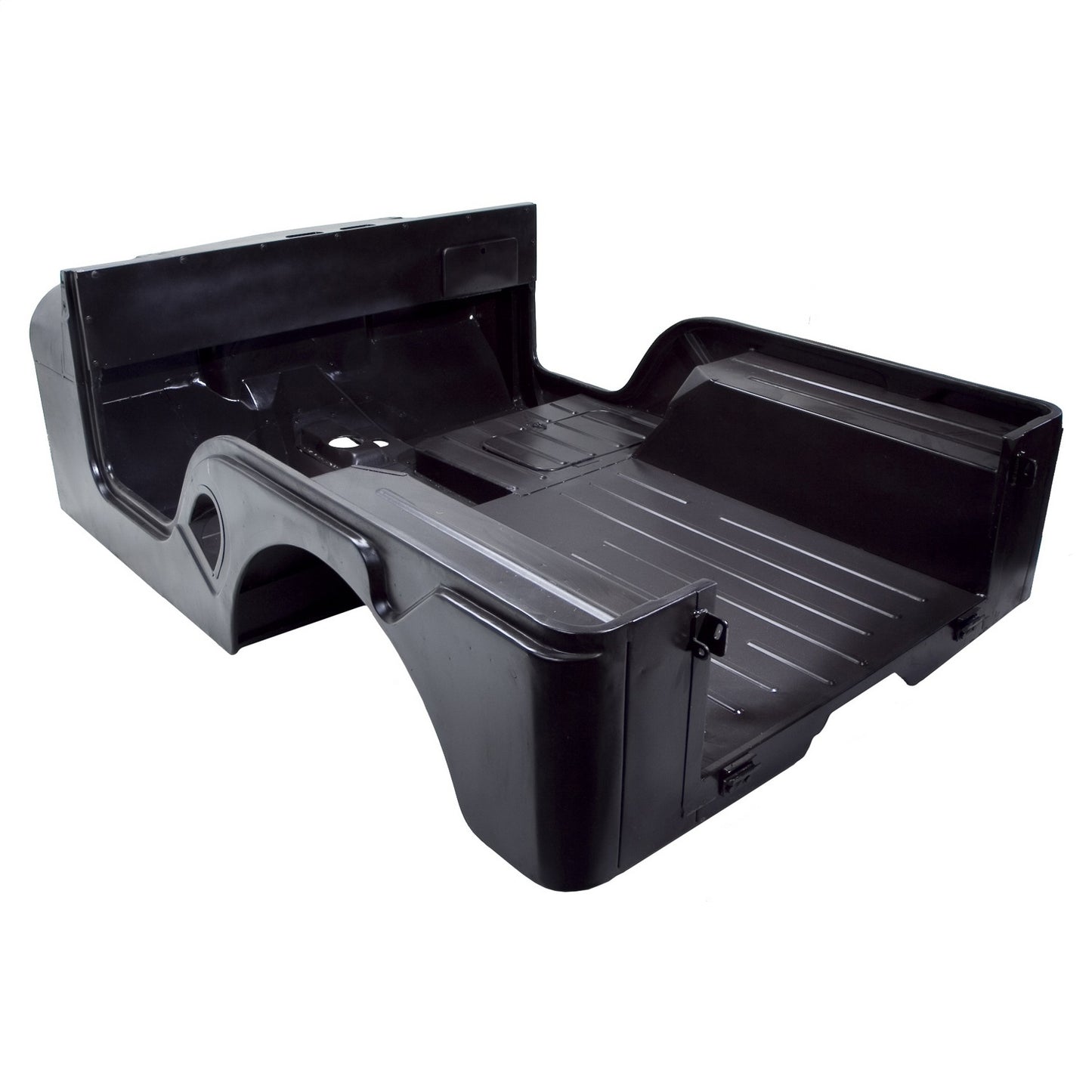 Reproduction Steel Body Tub Tub Only Side Gas Fill No Cowl Vent 1955-1969 Jeep Willys CJ-5 OMIX