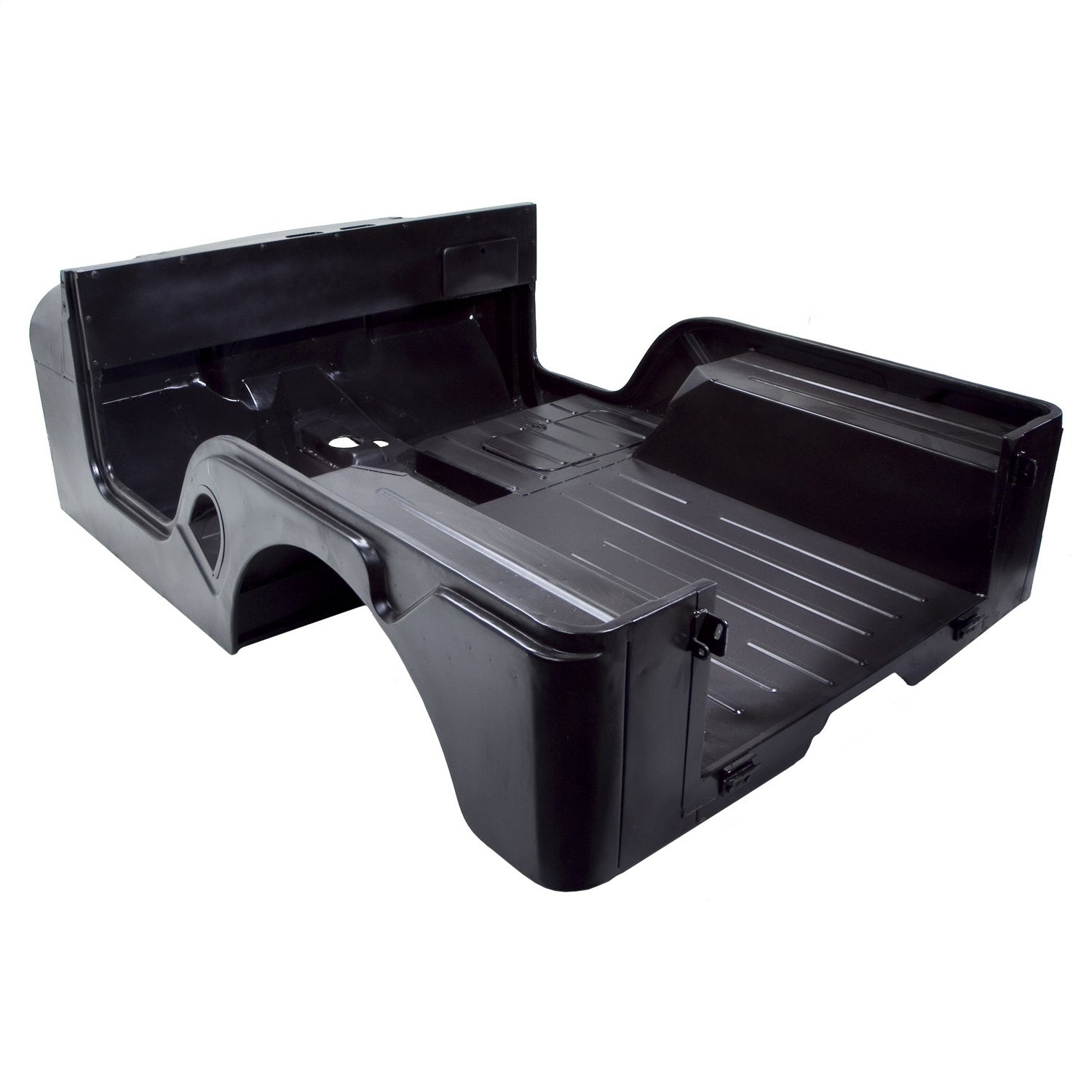 Reproduction Steel Body Tub Tub Only Side Gas Fill No Cowl Vent 1955-1969 Jeep Willys CJ-5 OMIX