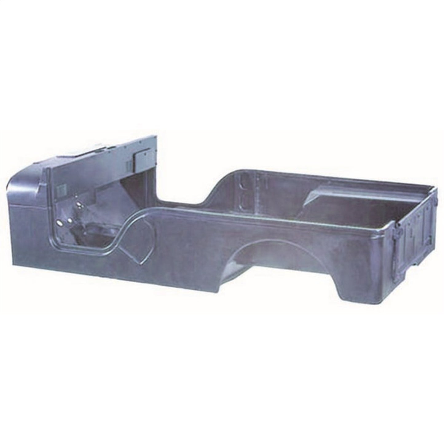 Reproduction Steel Body Tub Tub Only No Side Gas Fill w/Cowl Vent 1956-1971 Jeep CJ6 OMIX