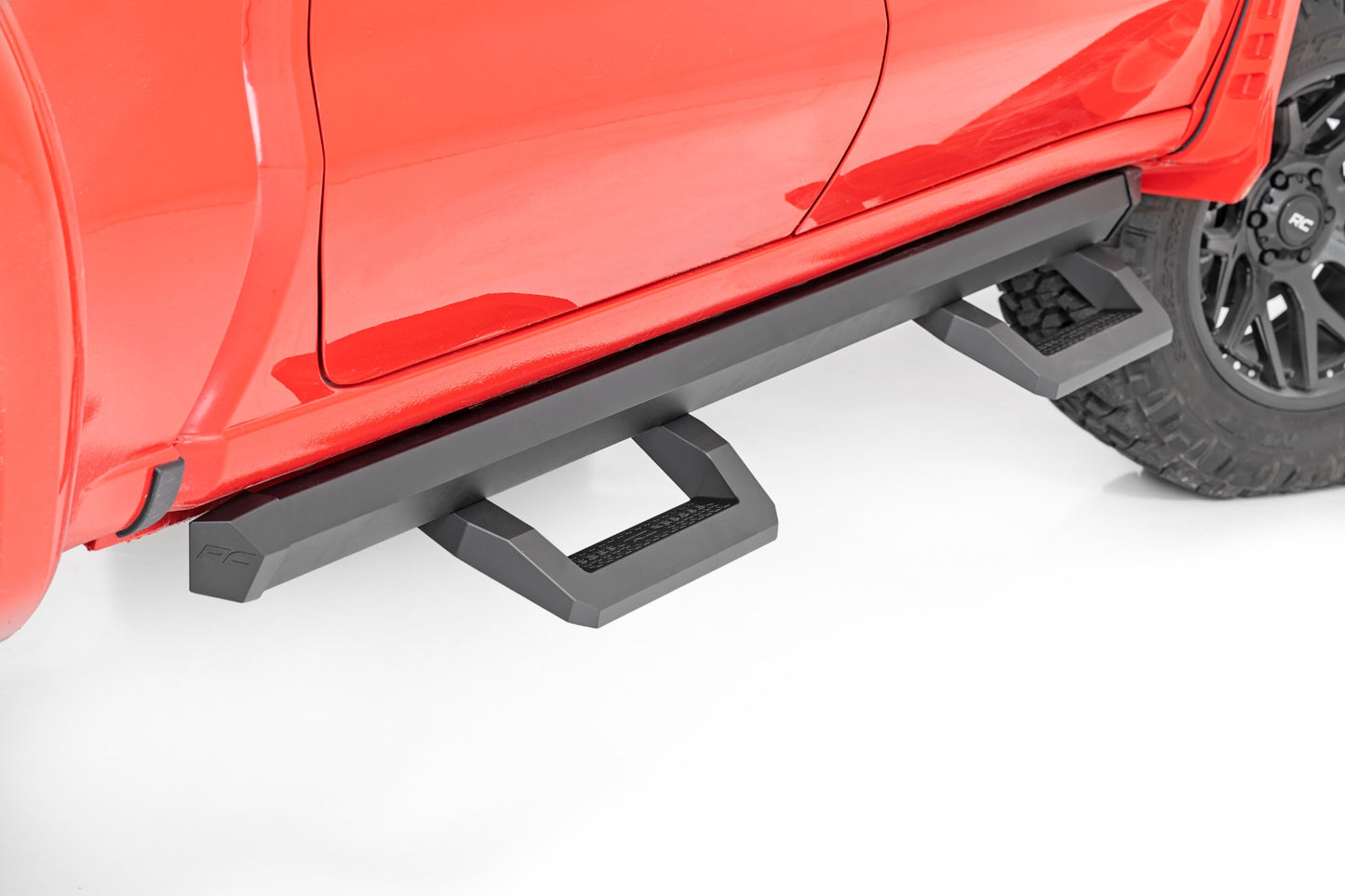SR2 Adjustable Aluminum Steps Crew Cab 19-22 Chevy/GMC 1500/2500HD Rough Country-2