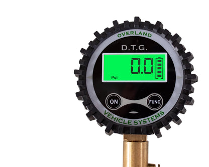 Digital Tire Gauge with Valve Kit & Storage Bag Up Down Air