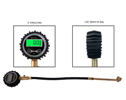 Digital Tire Gauge with Valve Kit & Storage Bag Up Down Air-1