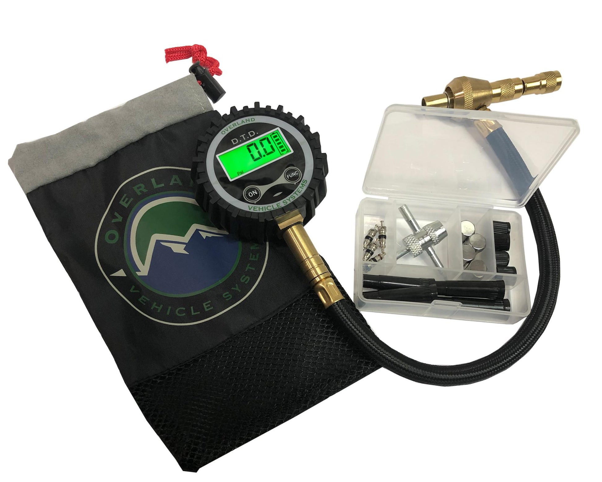Digital Tire Deflator with Valve Kit & Storage Bag Up Down Air-6