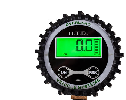 Digital Tire Deflator with Valve Kit & Storage Bag Up Down Air