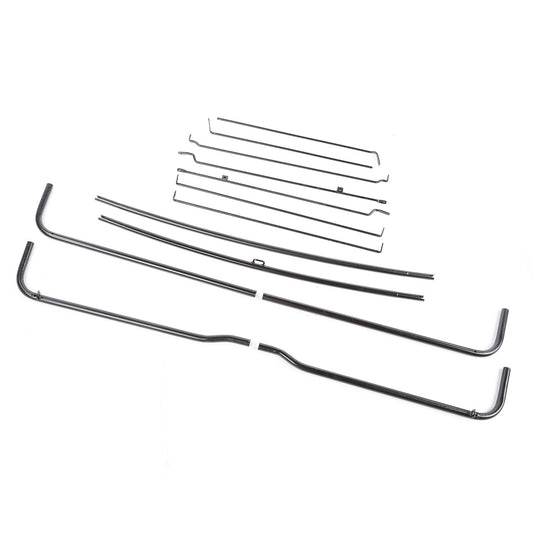 Top Bow Assembly Includes Steel Tube Bows Mounting Brackets 1949-1953 CJ3A OMIX