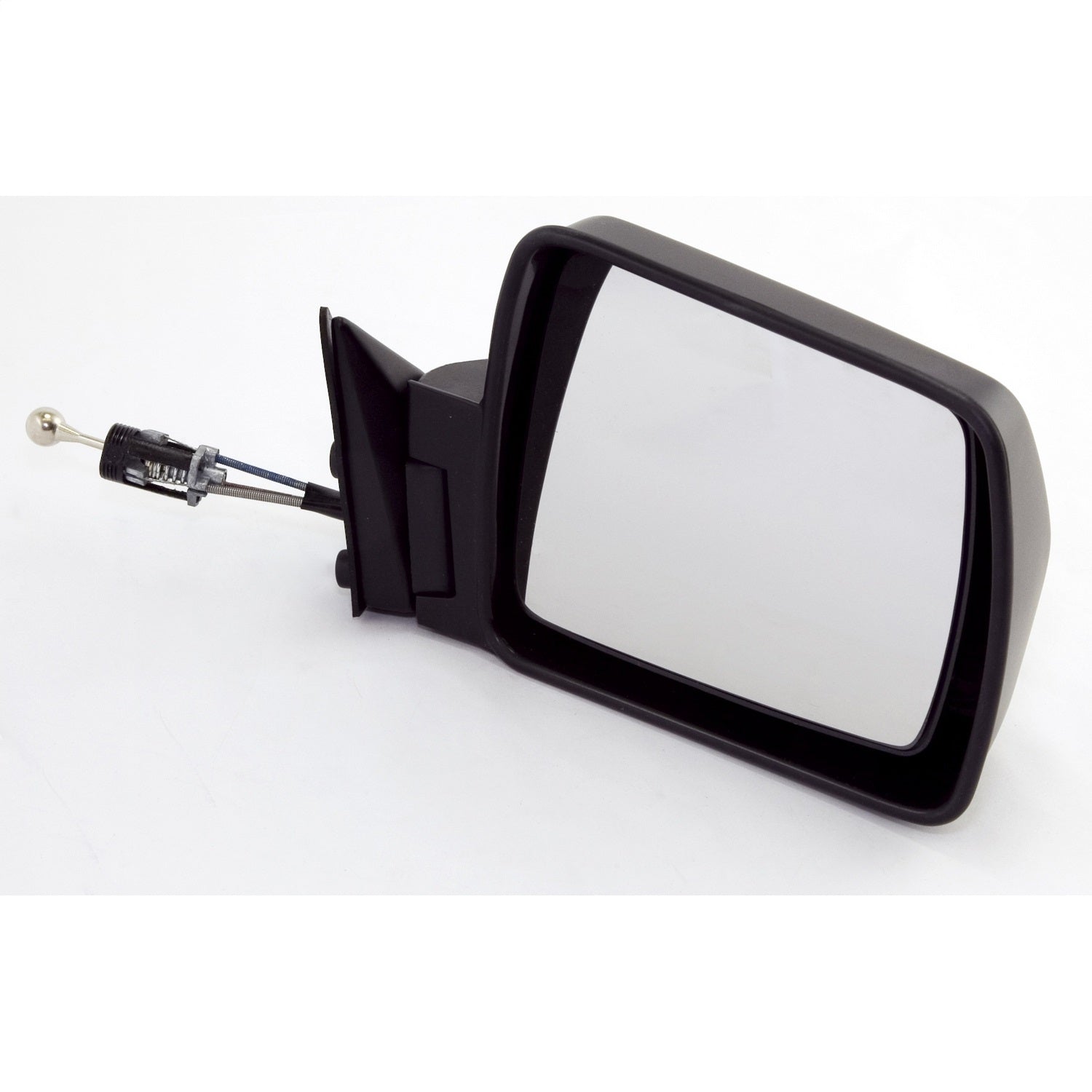 Door Mirror Right Power Black Folding Non Power Passenger Side Of 84-96 Cherokee XJ And 86-92 Comanche MJ OMIX