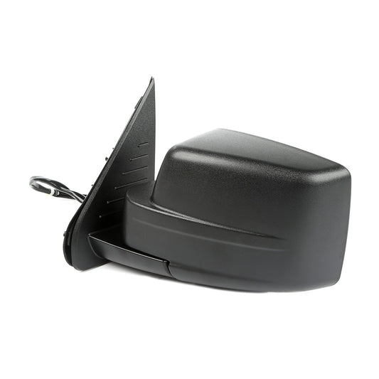 Door Mirror Left Power Heated Folding Black Driver Side Of 08-12 Liberty KK OMIX