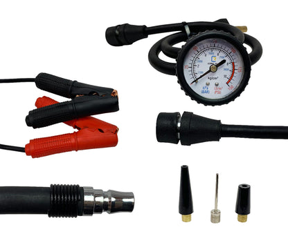 Compressor System 5.6 CFM With Storage Bag Hose & Attachments Single Motor Up Down Air-1