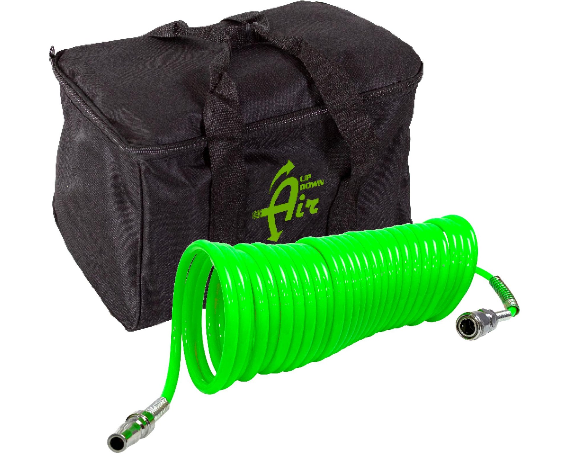 Compressor System 5.6 CFM With Storage Bag Hose & Attachments Single Motor Up Down Air-3