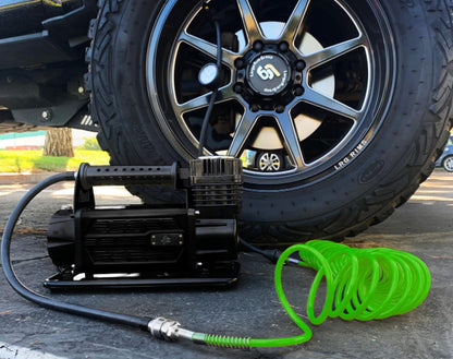 Compressor System 5.6 CFM With Storage Bag Hose & Attachments Single Motor Up Down Air-5