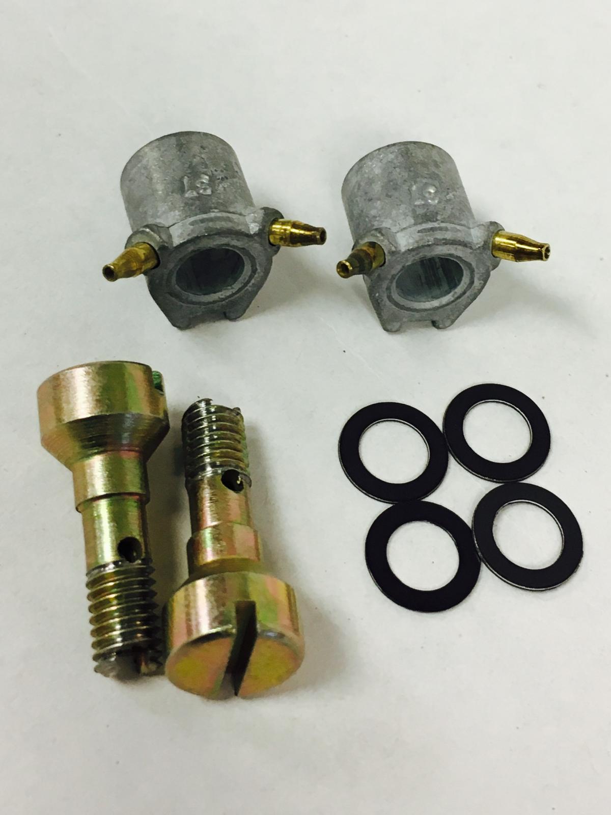 Accelerator Pump Discharge Nozzle Two Accelerator Pump Discharge Nozzle Tube Type Includes 4 Gaskets Holley-2