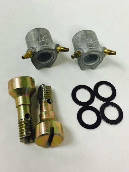 Accelerator Pump Discharge Nozzle Two Accelerator Pump Discharge Nozzle Tube Type Includes 4 Gaskets Holley-2