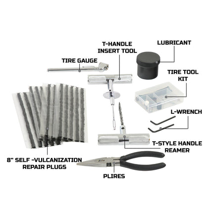 Valve Stem Repair Kit 17 Piece Kit With Storage Box Up Down Air-1
