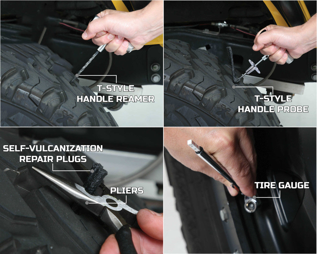 Valve Stem Repair Kit 17 Piece Kit With Storage Box Up Down Air-4
