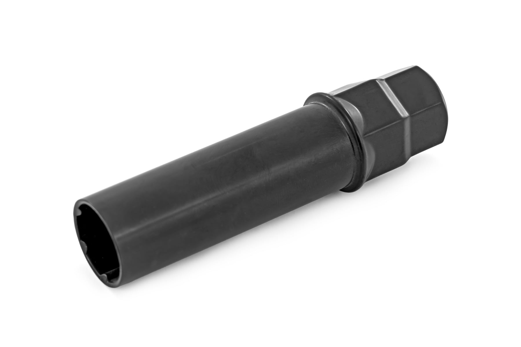 M12 x 1.5 Lug Nut Set of 24 Black Closed End Extended Thread Rough Country-2