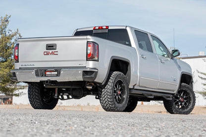 3.5 Inch Suspension Lift Knuckle Kit w/V2 Monotube 14-18 Silverado/Sierra 1500 4WD Aluminum & Stamped Steel Rough Country-3