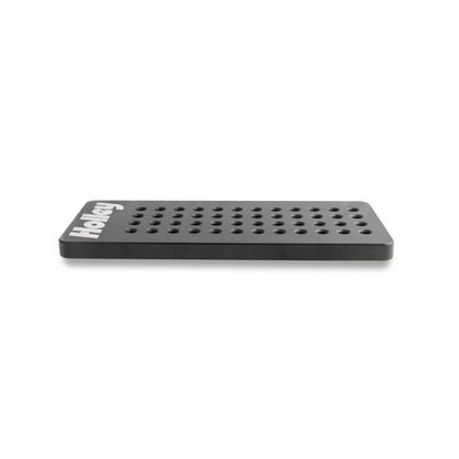 Jet Assortment Billet Plate Only Black Billet Jet Holder Plate Holley-1