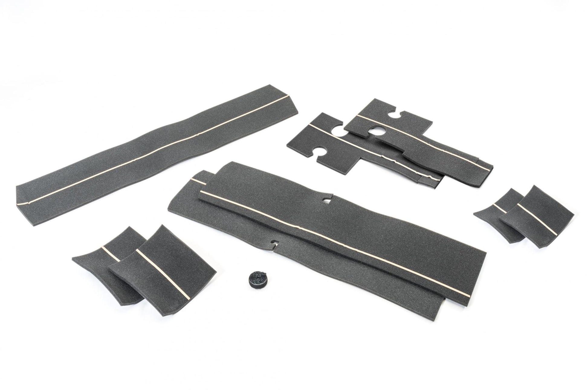 MasterTop Jeep TJ Sport Bar Covers For 97-02 Jeep Wrangler TJ Black Denim MasterTop