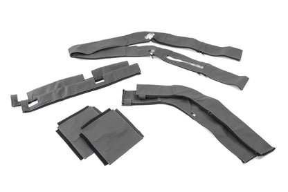 Jeep TJ Sport Bar Covers For 97-02 Jeep Wrangler TJ Black Denim MasterTop-2