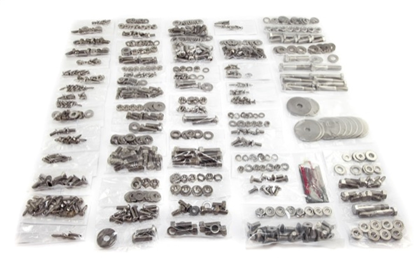 Body Fastener Kit 539 Piece Stainless Steel For w/Tailgate 1955-1975 CJ5/CJ6 OMIX