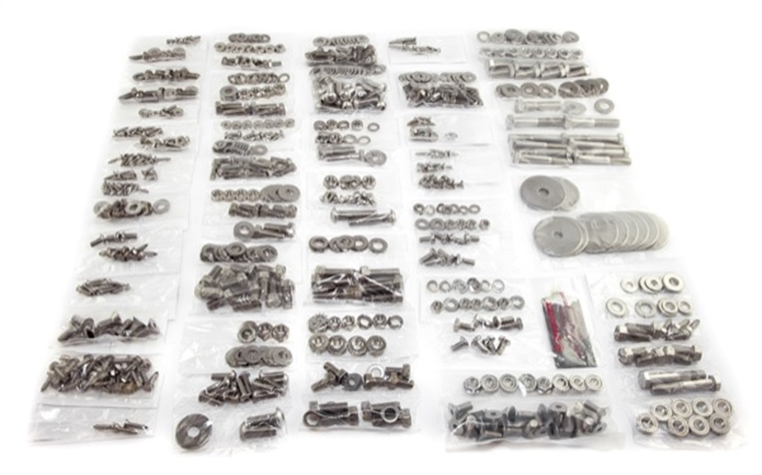 Body Fastener Kit 785 Piece Stainless Steel For w/Hardtop 1976-1986 CJ7 OMIX