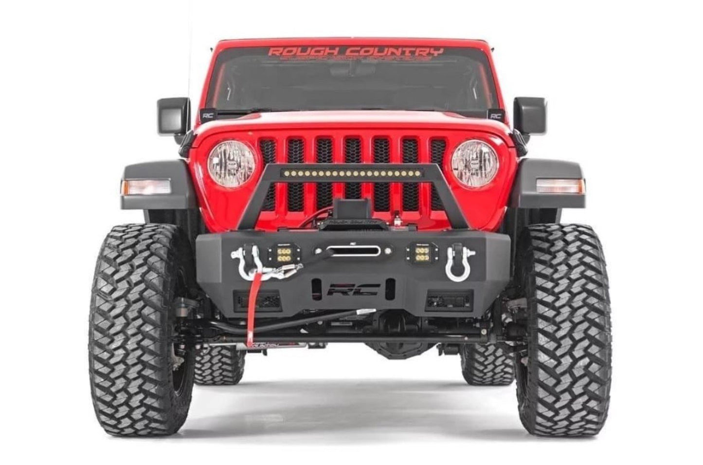 3.5 Inch lift Kit | C/A Drop | FR D/S | Jeep Wrangler Unlimited 4WD (18-23) Rough Country