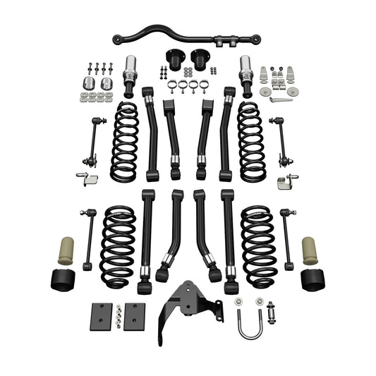 07-18 Wrangler JK 2 Door 3 Inch Alpine CT3 Short Arm Suspension System No Shocks TeraFlex