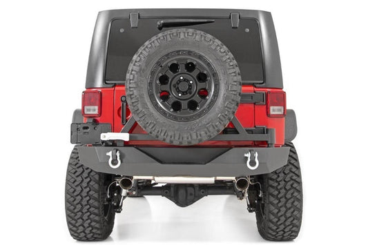 Rear Bumper | Rock Crawler | Tire Carrier | Jeep Wrangler JK/Wrangler Unlimited (07-18) Rough Country
