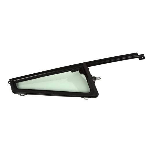 Vent Window Seal Front Left Black Smooth Rubber Fits The Driver Side Of 76-83 CJ5, 76-86 CJ7, 81-86 CJ8 Scrambler And 87-95 Wrangler YJ OMIX