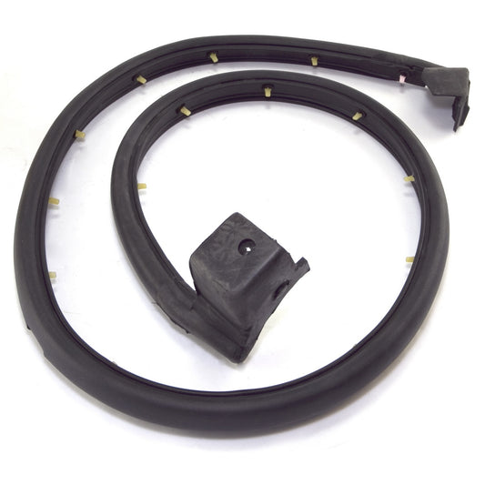 Door Seal Front Right Half Door Rubber Passenger Side Door On 97-06 Wrangler TJ And 04-06 Wrangler Unlimited Lj OMIX