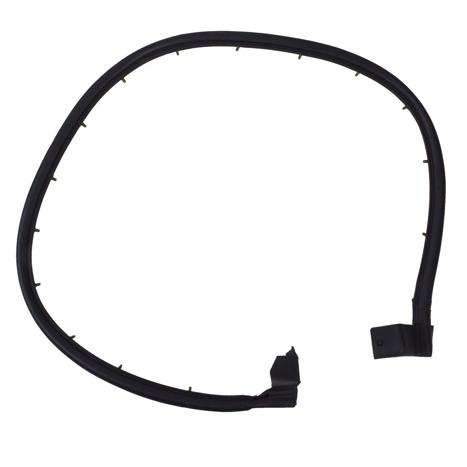 Door Seal Left Half Door Rubber Driver Side Door On 97-06 Wrangler TJ And 04-06 Wrangler Unlimited Lj OMIX