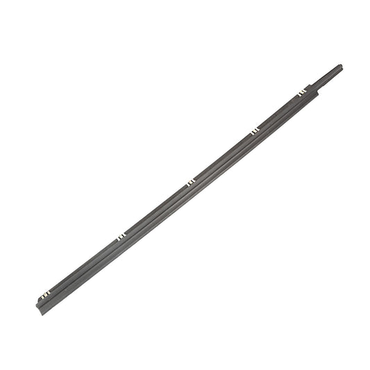 Door Glass Seal Left Outer Rubber Driver Side Of 97-06 Wrangler TJ And 04-06 Wrangler Unlimited Lj OMIX-1