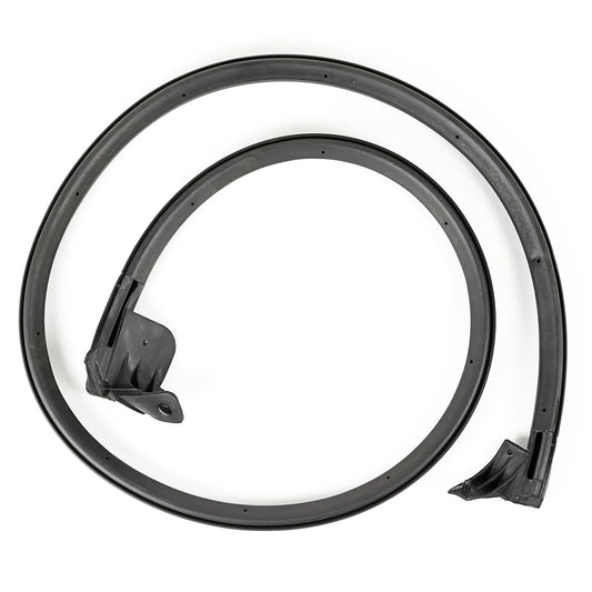 Door Seal Half Front Right Rubber Driver Side Door On 07-Present Wrangler JK / Jku OMIX