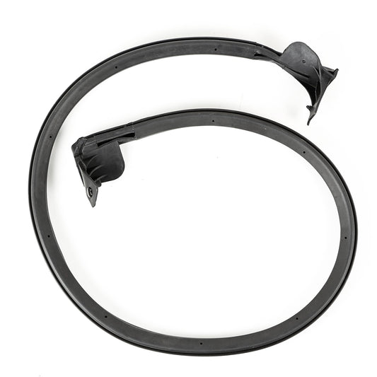 Door Seal Half Rear Right Rubber Driver Side Rear Door On 07-Present Wrangler JK / Jku OMIX