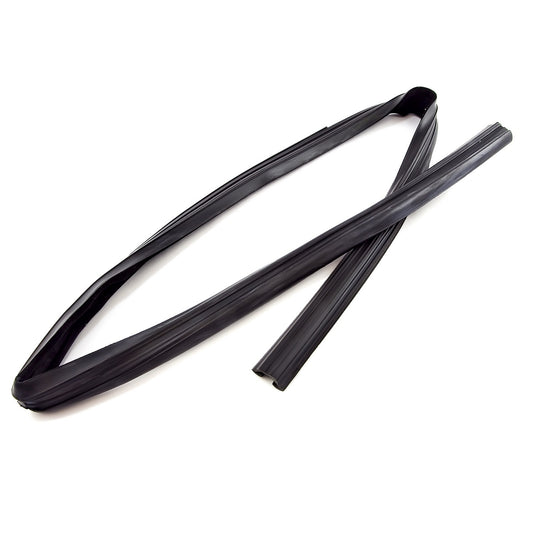 Door Glass Run Seal Front Right Rubber Front Passenger Side Door On 84-96 Cherokee XJ OMIX