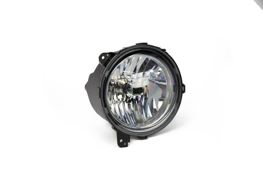 Headlight Left Fits The Driver Side Of 18-20 Wrangler JL / JLU And 20 Gladiator JT Models Equipped With Standard Halogen Lighting OMIX
