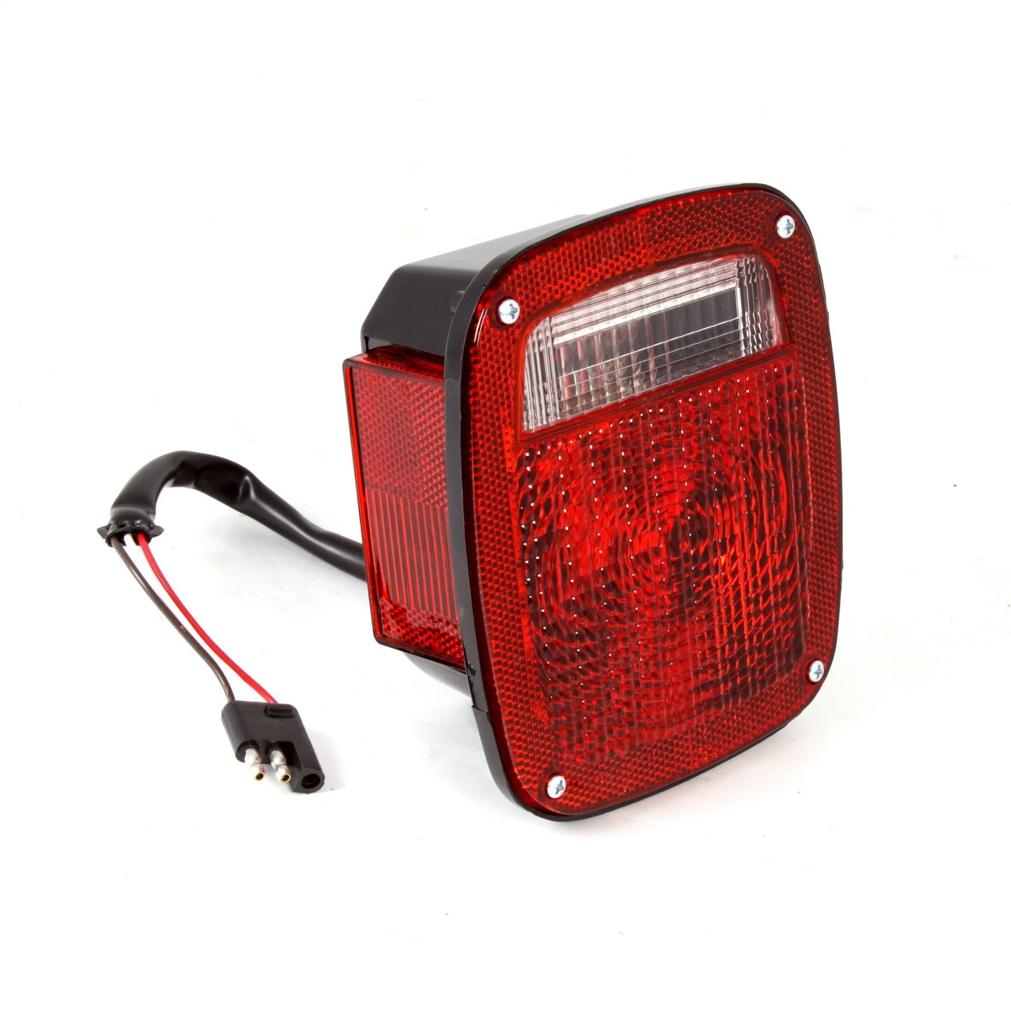 Tail Light Assembly Left Black Fits The Driver Side Of 81-83 CJ5 And 81-86 CJ7 / CJ8 Scrambler OMIX