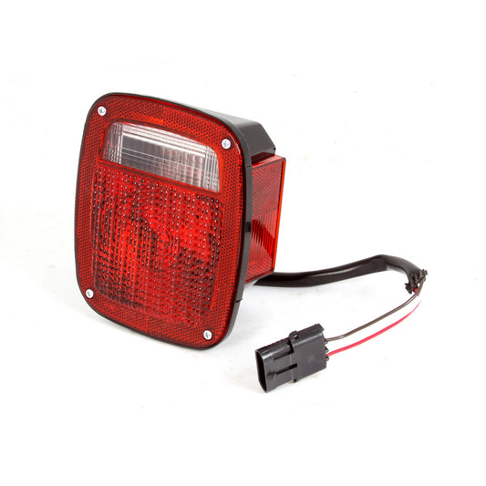 Tail Light Assembly Right Black Fits The Passenger Side Of 87-90 Wrangler YJ OMIX