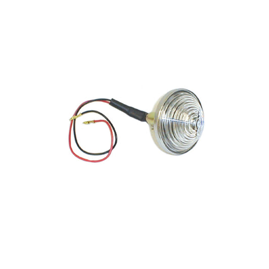 Parking Light Assembly Left Clear Lens 1955-1968 CJ3B 1955-1957 M38A1 And 1955-1971 CJ5 / CJ6 OMIX
