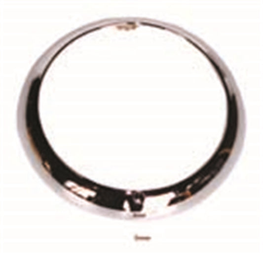 Head Light Bezel Left Or Right Chrome Sold Individually 1953-1968 CJ3B And 1955-1971 CJ5/CJ6 OMIX